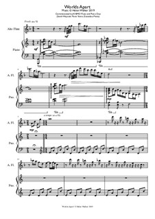 Suite for Alto Flute & Piano: Suite for Alto Flute & Piano by Helen Walker