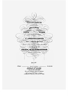 La femme du marin, Op.139: Para Piano by Friedrich Kalkbrenner