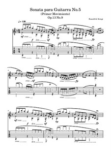 Sonata para Guitarra No.5, Op.13 No.9: Primer Movimiento by Beautiful things Martínez