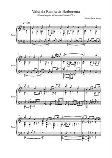 Valsa da Rainha da Borborema: For piano by Roniere Leite Soares