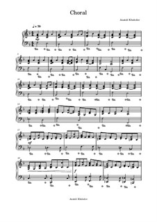 Choral: Choral by Anatoli Kholodov