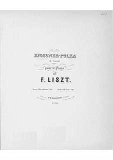 Zigeuner-Polka, für Klavier, Op.5: Zigeuner-Polka, für Klavier by August Conradi