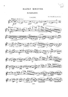 The Flower's Tale for Violin and Piano, Op.30: No.2 Knospe und Blume by Jenö Hubay