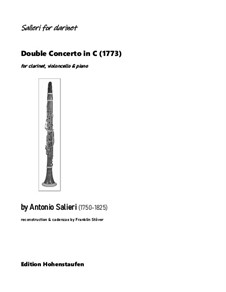 Double Concerto for clarinet, cello and piano: Double Concerto for clarinet, cello and piano by Antonio Salieri