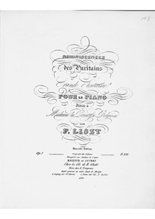 Grand Fantasia on Themes from 'I Puritani' by Bellini, S.390: Grand Fantasia on Themes from 'I Puritani' by Bellini by Franz Liszt