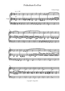 24 leichte Präludien für Orgel: Präludium Es-Dur by Eckhard Deppe