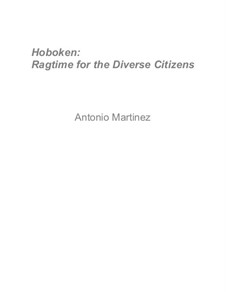 New ragtime collections, Op.6: No.2 The Hoboken Rag by Antonio Martinez