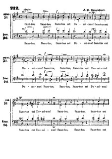 Sanctus est Dominus: Sanctus est Dominus by Carl Friedrich Rungenhagen