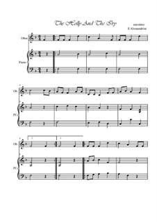Instrumental version: para oboe e piano by folklore