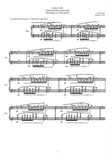 Alida No.16b for piano 'Alida dénivellera préoccupé', MVWV 1471: Alida No.16b for piano 'Alida dénivellera préoccupé' by Maurice Verheul