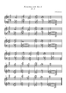 Minimalisms, Op.9: No.4 by Nikita Kadomtsev