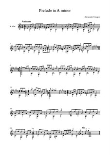 Prelude in A minor: Prelude in A minor by Alexander Strugov