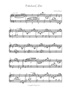 24 leichte Präludien für Orgel: Präludium C-Dur by Eckhard Deppe
