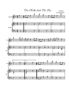 Instrumental version: para flauta e piano by folklore