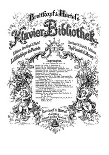 Zwei Tanz Impromptus, Op.86: No.1 by Philipp Scharwenka