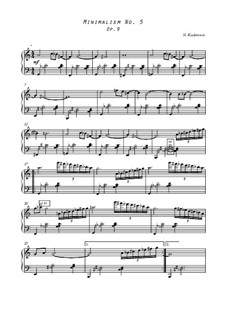 Minimalisms, Op.9: No.5 by Nikita Kadomtsev