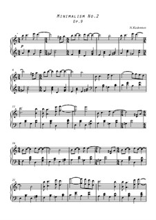 Minimalisms, Op.9: No.2 by Nikita Kadomtsev