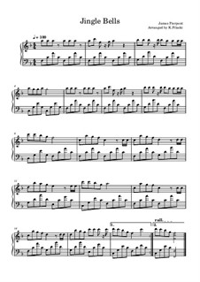 Piano version: para um único musico (Editado por H. Bulow) by James Lord Pierpont