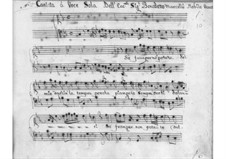 Se franger non potete for Voice and Basso Continuo, SF A305: Se franger non potete for Voice and Basso Continuo by Benedetto Marcello