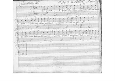 Vi giuro, o mia Dorinda for Voice and Basso Continuo, SF A365: Vi giuro, o mia Dorinda for Voice and Basso Continuo by Benedetto Marcello