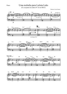 Uma melodia para Leônia Leão: Uma melodia para Leônia Leão by Roniere Leite Soares