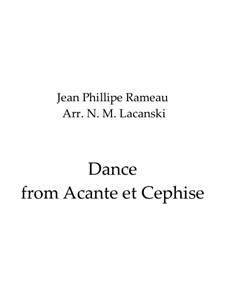 Dance: For two violins and cello by Jean-Philippe Rameau