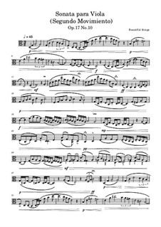 Sonata para Viola, Op.17 No.10: Segundo Movimiento by Beautiful things Martínez