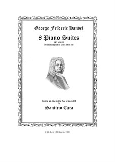 Complete set, HWV 426-433: Para Piano by Georg Friedrich Händel