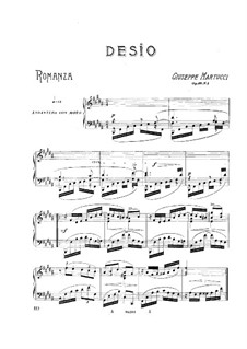 Three Pieces for Piano, Op.49: três peças para piano by Giuseppe Martucci