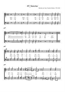 Sanctus: Sanctus by Friedrich Silcher