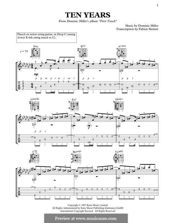 Ten Years: Ten Years by Dominic Miller