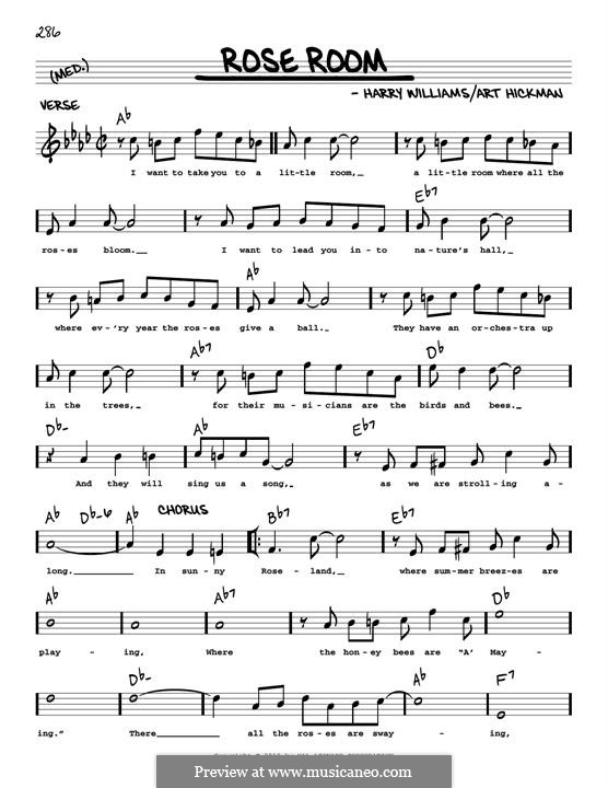 Rose Room: melodia by Art Hickman