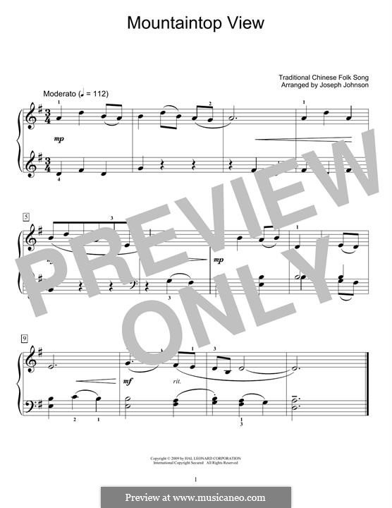 Mountaintop View: Mountaintop View by folklore
