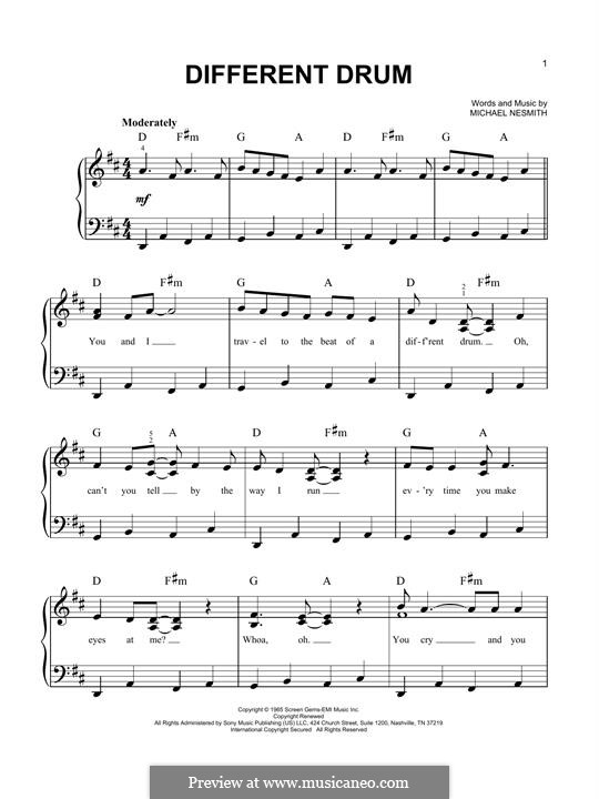 Different Drum por M. Nesmith Partituras on músicaNeo