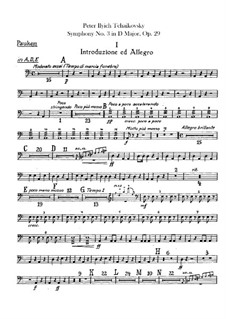 Complete set: Peça para Timpano by Pyotr Tchaikovsky