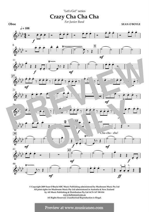 Crazy Cha Cha Cha: parte Oboe by Sean O'Boyle