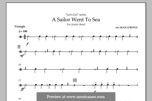 A Sailor Went To Sea: parte triangulo by Sean O'Boyle