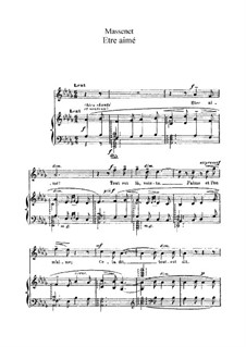 Être aimé: em D flat Maior by Jules Massenet
