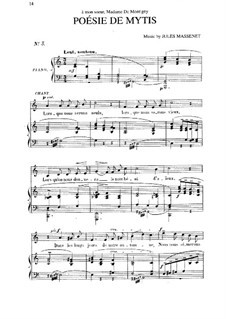 Poésie de Mytis: em C maior by Jules Massenet