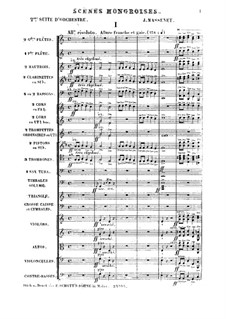 Scènes hongroises. Suite No.2: Scènes hongroises. Suite No.2 by Jules Massenet