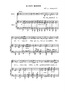 Il Faut Mourir: Il Faut Mourir by Franz Schubert