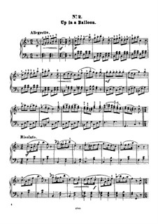 Twelve Favorite Melodies: No.2 Up in a balloon by Henry Maylath