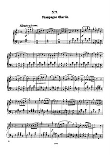 Twelve Favorite Melodies: No.7 Champagne Charley by Henry Maylath