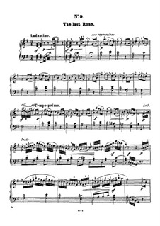 Twelve Favorite Melodies: No.9 The last rose of summer by Henry Maylath