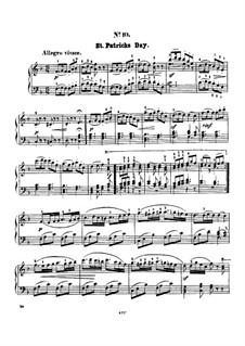 Twelve Favorite Melodies: No.10 St. Patricks day by Henry Maylath