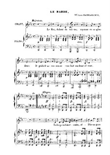 Le Barde: Le Barde by Franz Schubert