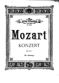 Concerto for Piano and Orchestra No.9 in E Flat Major 'Jeunehomme', K.271: arranjos para dois pianos de quatro mãos by Wolfgang Amadeus Mozart