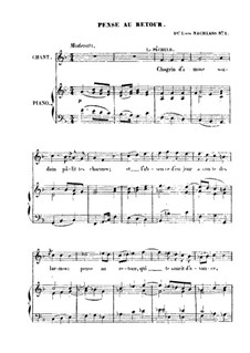 Pense Au Retour: Pense Au Retour by Franz Schubert