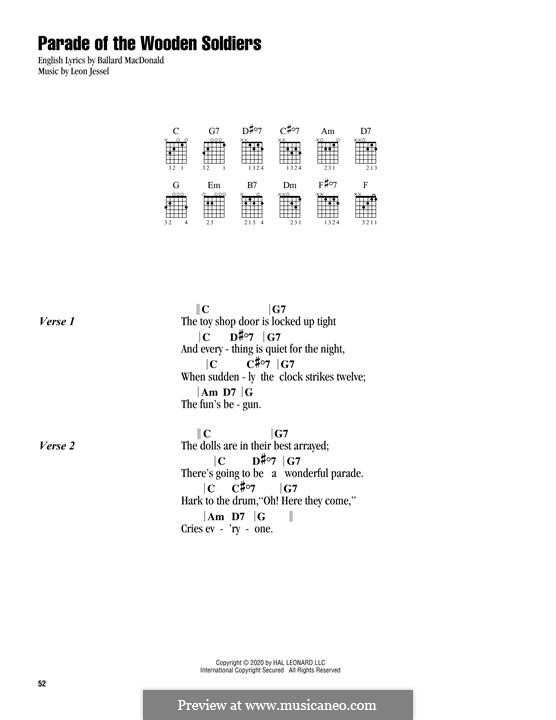 Parade of the Wooden Soldiers: Para Guitarra by Leon Jessel