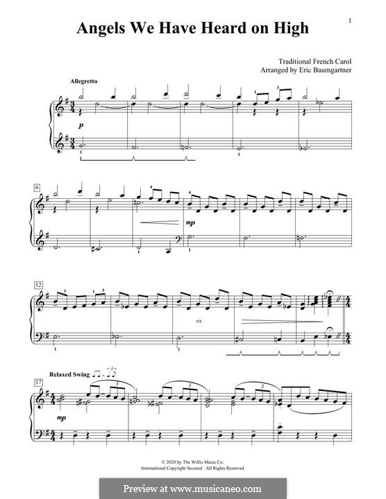 Piano version: Jazz version by folklore